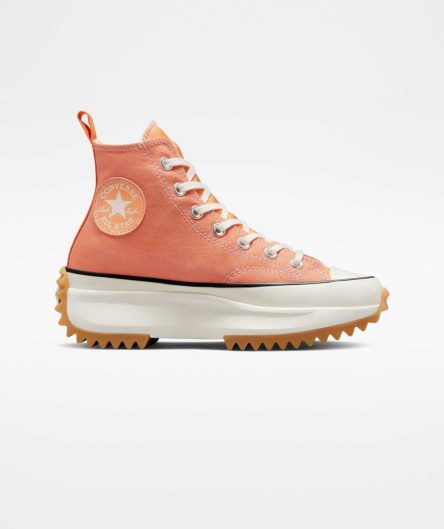 Zapatillas Altas Converse Run Star Hike Mujer Naranjas | PE 57E82W